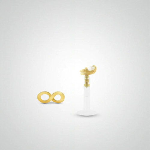 Piercing infini en or jaune