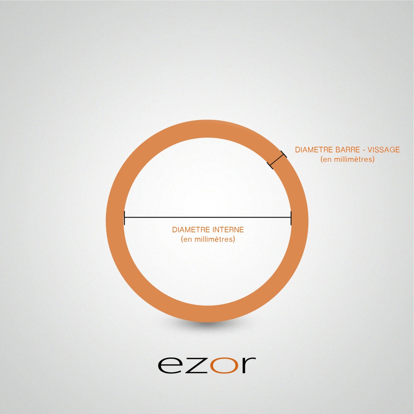 Yellow gold tragus ring piercing with zircons (hinge)