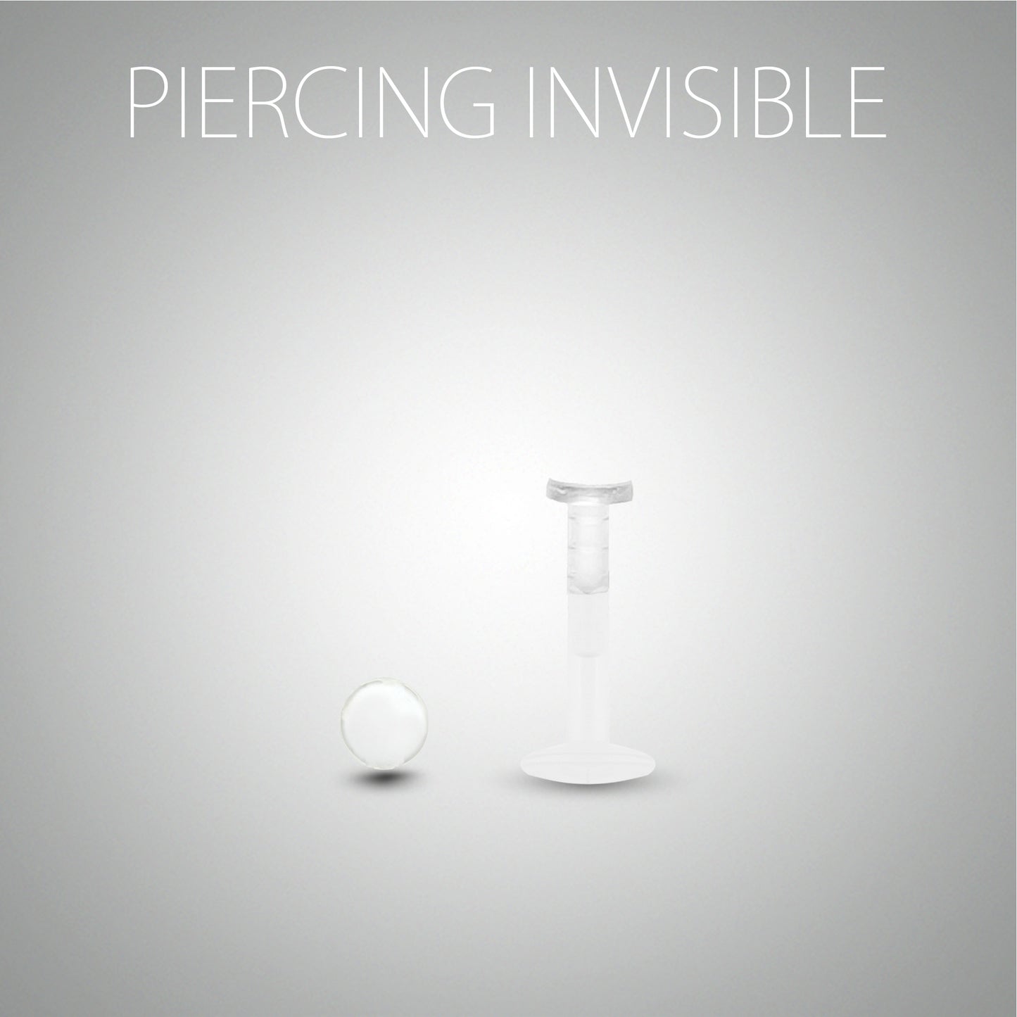 Piercing de bouche invisible