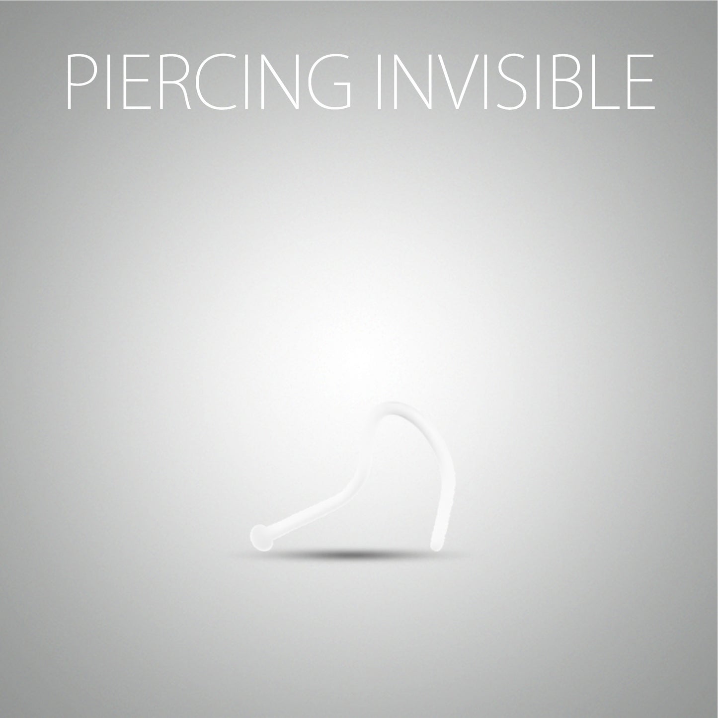 Invisible nose piercing