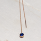 Blue Topaz Gemstone Drop Earring