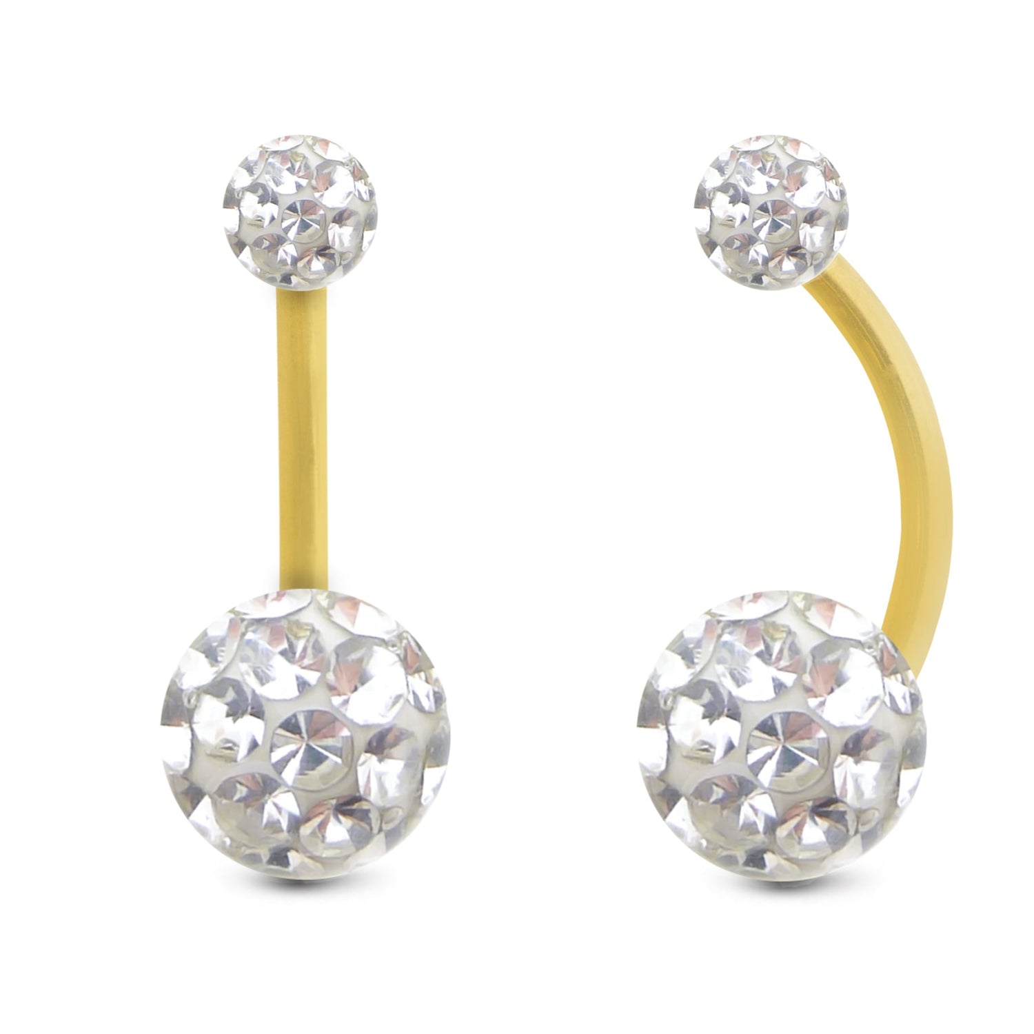 Piercing barre courbe