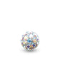 Boule de piercing à visser ornée de cristaux de Swarovski (irisé)