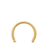 Piercing fer à cheval or jaune (1,2mm)