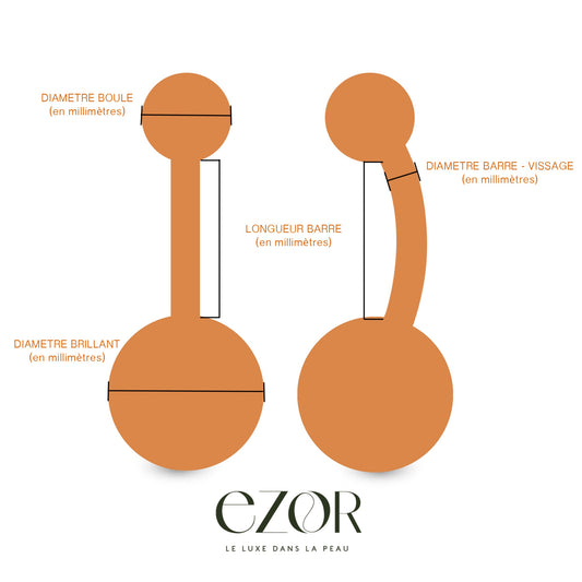 Comment mesurer son piercing nombril ?