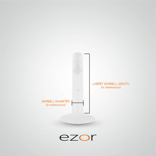 Piercing de tragus ancre marine en or jaune