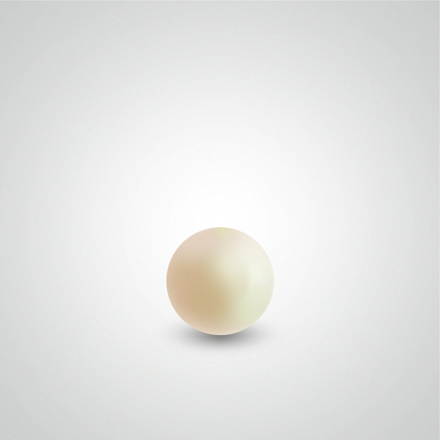 Boule de piercing : perle de culture véritable (1,6mm)