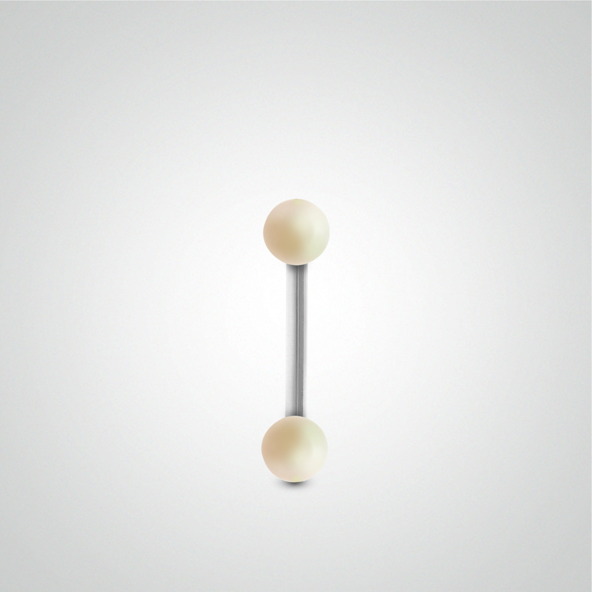 Piercing Langue Mamelon 6mm Boule Acier Chirurgical - Barre 12/14/16/19mm Argent Or